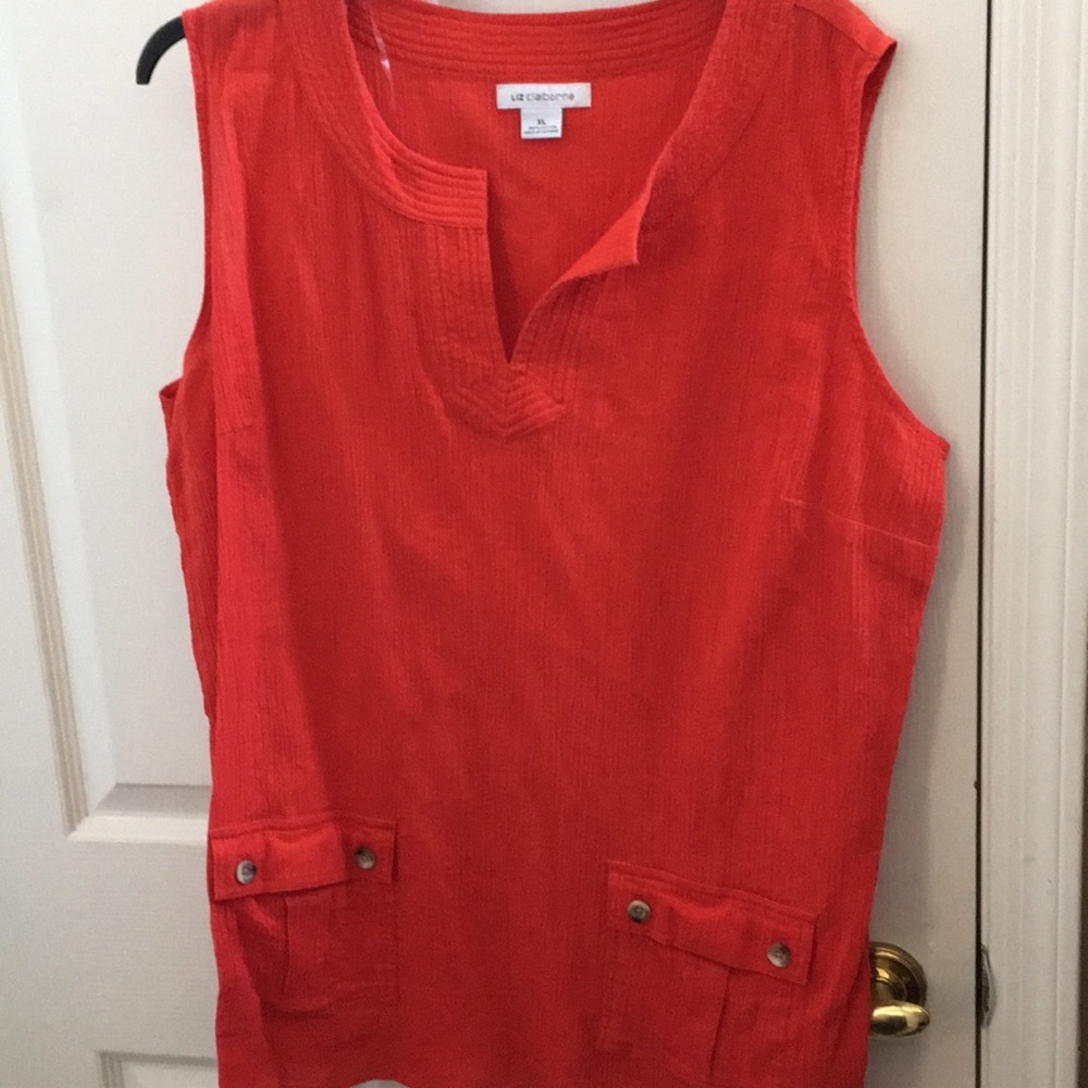 FINAL MARKDOWN Ladies Liz Claiborne sleeveless tunic xl